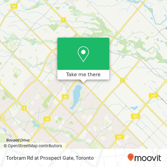 Torbram Rd at Prospect Gate plan