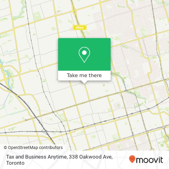 Tax and Business Anytime, 338 Oakwood Ave map