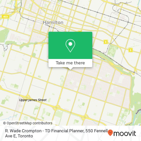 R. Wade Crompton - TD Financial Planner, 550 Fennell Ave E map