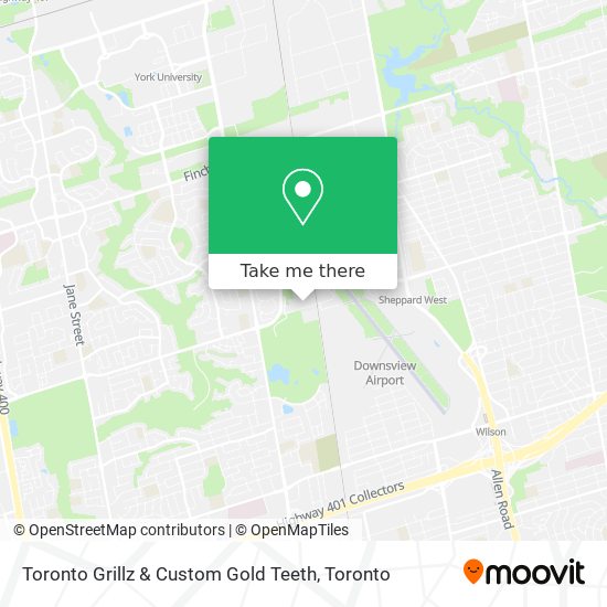 Toronto Grillz & Custom Gold Teeth map