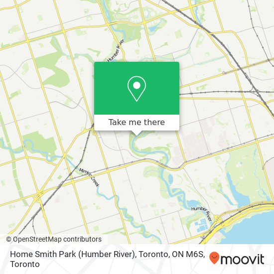 Home Smith Park (Humber River), Toronto, ON M6S plan