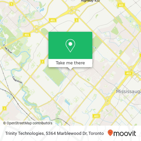 Trinity Technologies, 5364 Marblewood Dr map