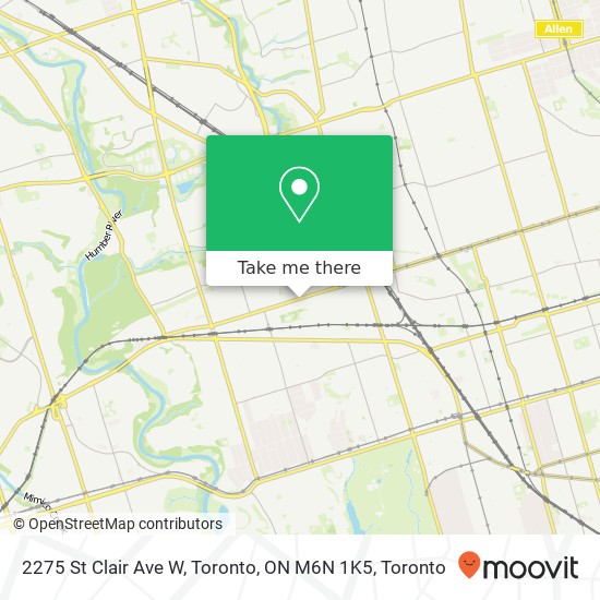 2275 St Clair Ave W, Toronto, ON M6N 1K5 plan