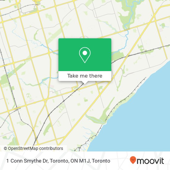 1 Conn Smythe Dr, Toronto, ON M1J map