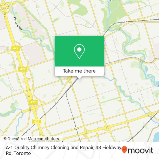 A-1 Quality Chimney Cleaning and Repair, 48 Fieldway Rd map