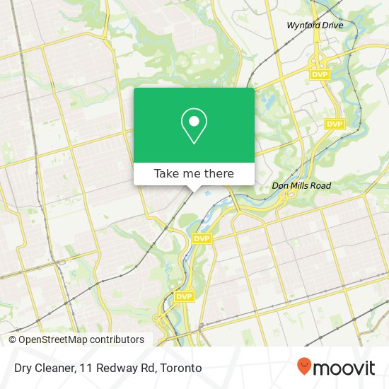 Dry Cleaner, 11 Redway Rd map