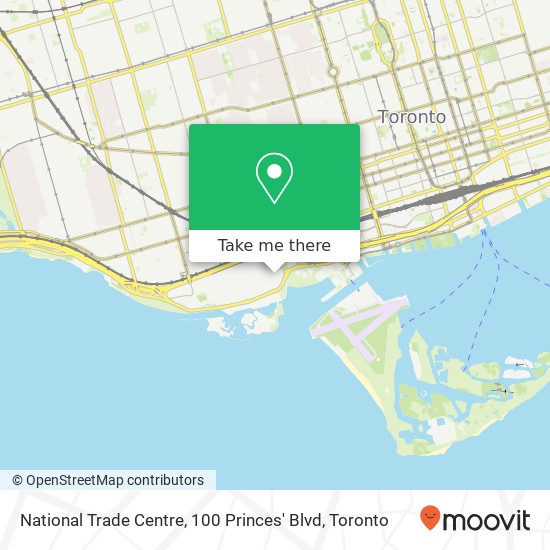 National Trade Centre, 100 Princes' Blvd map