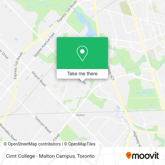 Cimt College - Malton Campus map