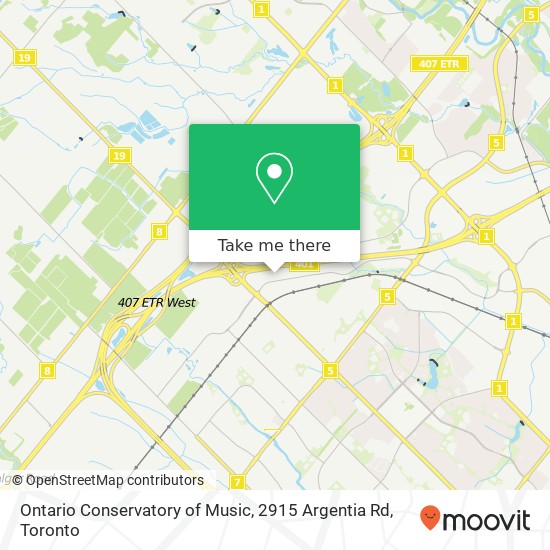 Ontario Conservatory of Music, 2915 Argentia Rd plan