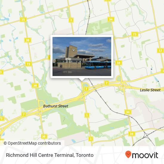 Richmond Hill Centre Terminal plan