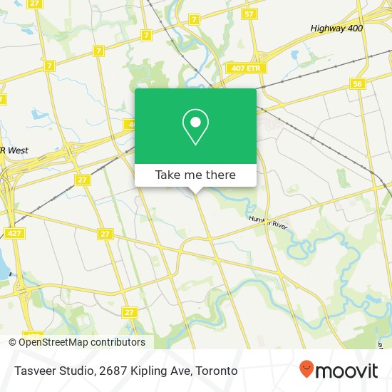 Tasveer Studio, 2687 Kipling Ave map