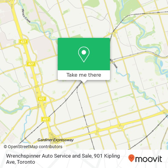 Wrenchspinner Auto Service and Sale, 901 Kipling Ave map