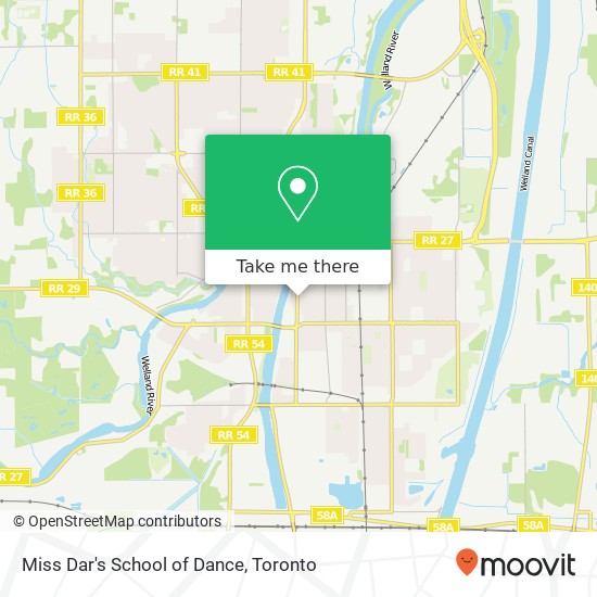 Miss Dar's School of Dance map