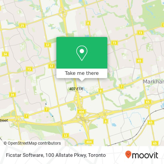 Ficstar Software, 100 Allstate Pkwy map