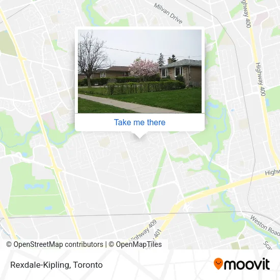 Rexdale-Kipling map