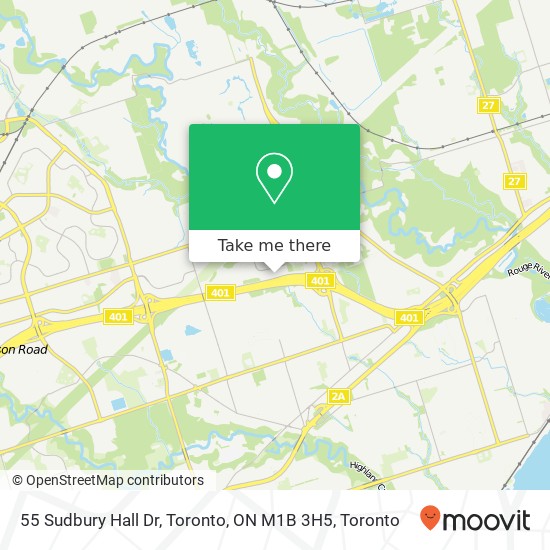 55 Sudbury Hall Dr, Toronto, ON M1B 3H5 plan