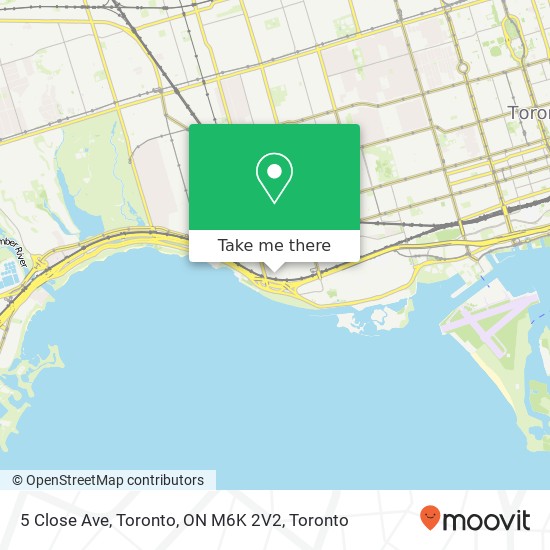 5 Close Ave, Toronto, ON M6K 2V2 plan