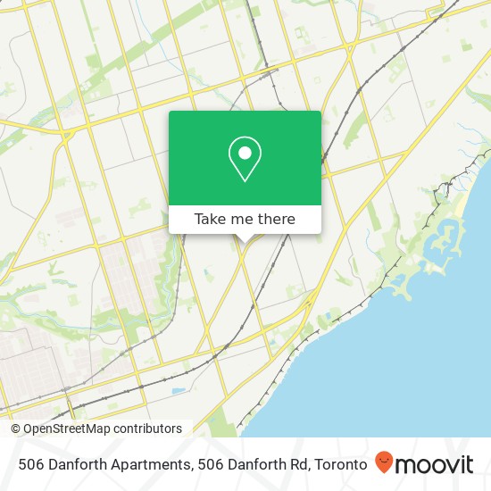 506 Danforth Apartments, 506 Danforth Rd map