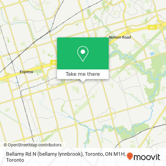 Bellamy Rd N (bellamy lynnbrook), Toronto, ON M1H map