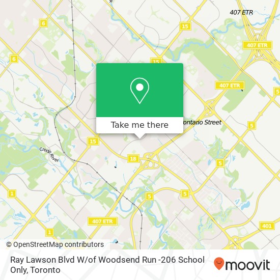 Ray Lawson Blvd W / of Woodsend Run -206 School Only plan