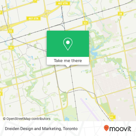 Dreiden Design and Marketing map