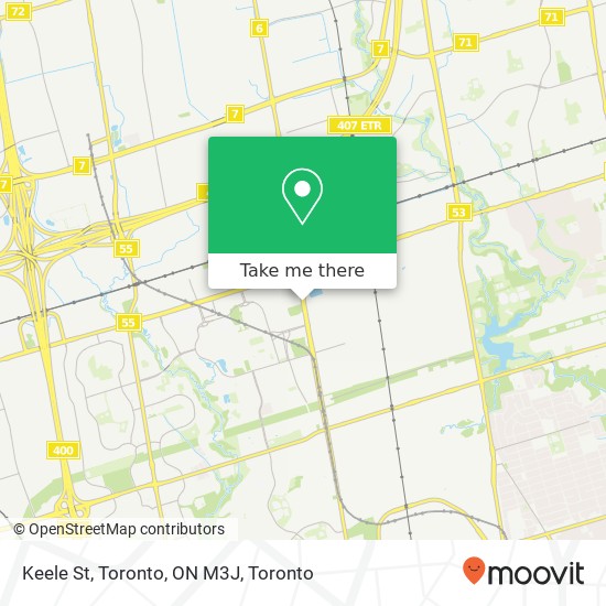 Keele St, Toronto, ON M3J map