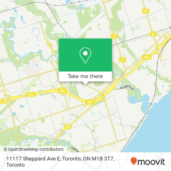11117 Sheppard Ave E, Toronto, ON M1B 3T7 map