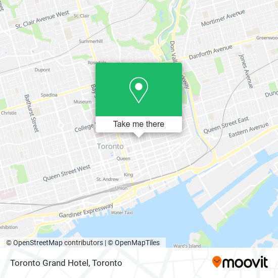 Toronto Grand Hotel plan
