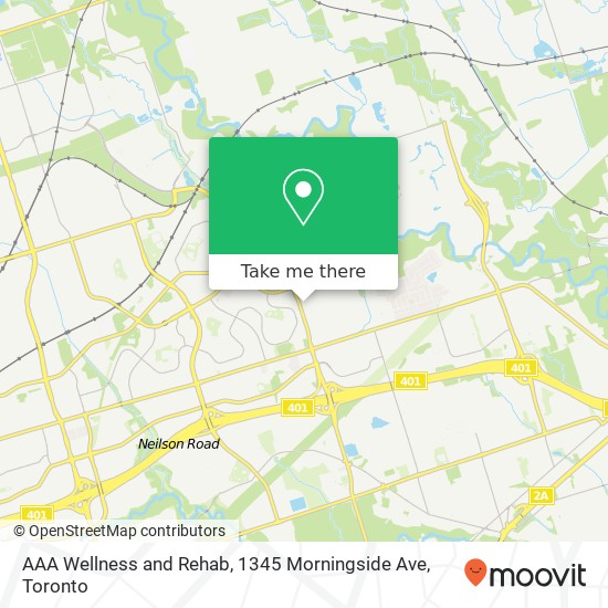 AAA Wellness and Rehab, 1345 Morningside Ave map