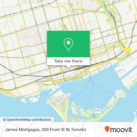 James Mortgages, 300 Front St W map