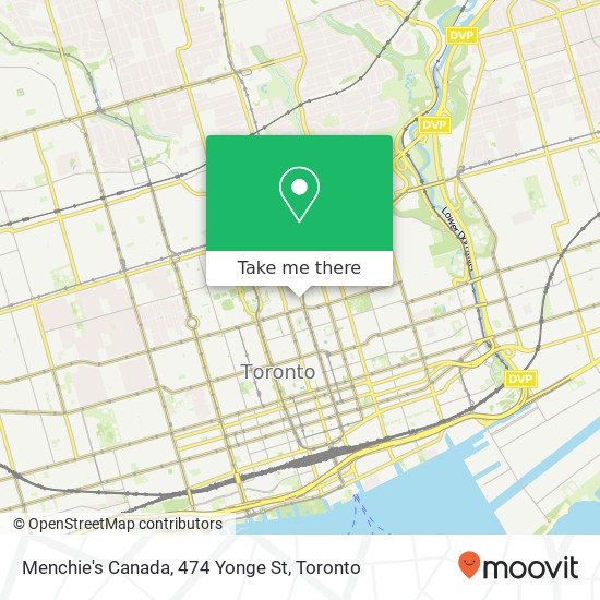 Menchie's Canada, 474 Yonge St map