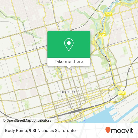 Body Pump, 9 St Nicholas St map