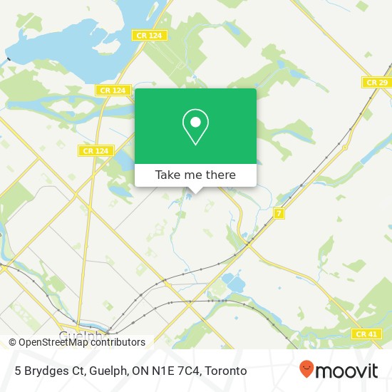 5 Brydges Ct, Guelph, ON N1E 7C4 map