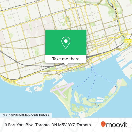 3 Fort York Blvd, Toronto, ON M5V 3Y7 map