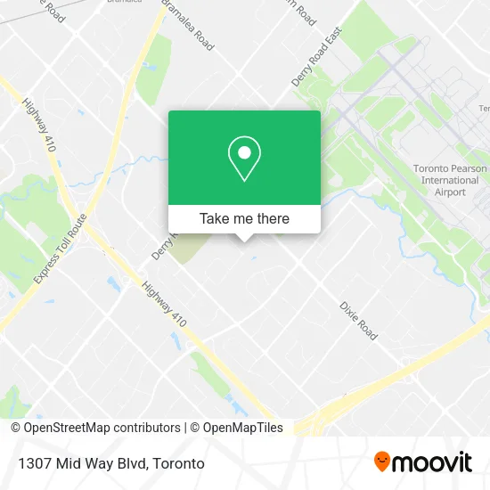 1307 Mid Way Blvd map