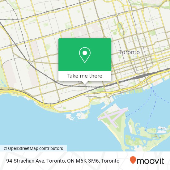 94 Strachan Ave, Toronto, ON M6K 3M6 map