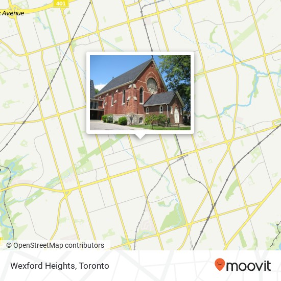 Wexford Heights map