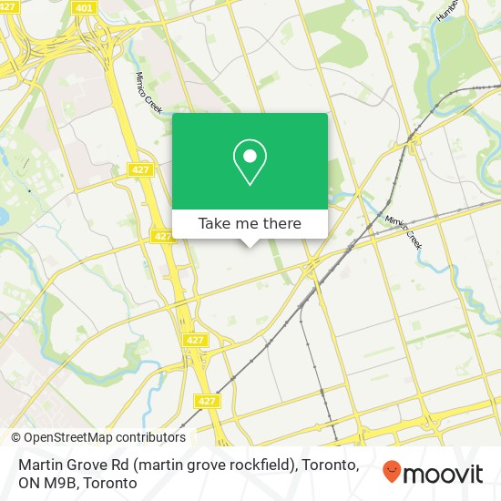 Martin Grove Rd (martin grove rockfield), Toronto, ON M9B map