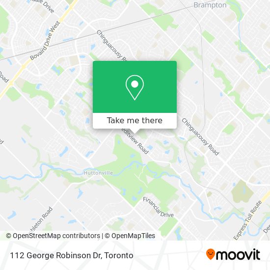 112 George Robinson Dr map