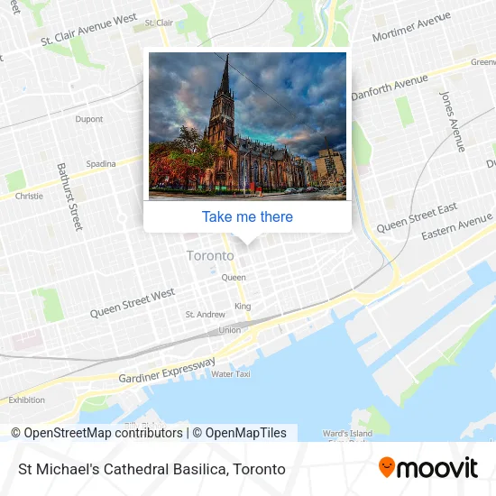 St Michael's Cathedral Basilica plan
