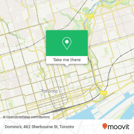 Domino's, 462 Sherbourne St map