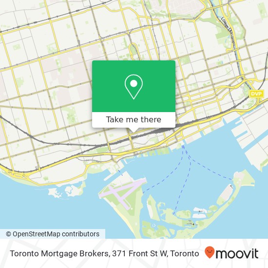 Toronto Mortgage Brokers, 371 Front St W plan