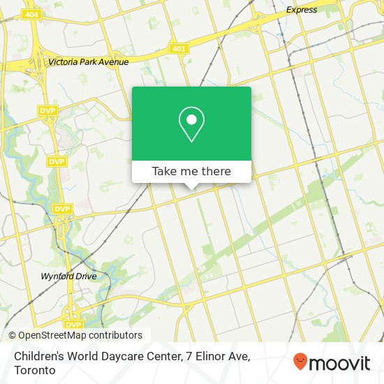 Children's World Daycare Center, 7 Elinor Ave map