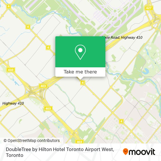 DoubleTree by Hilton Hotel Toronto Airport West plan