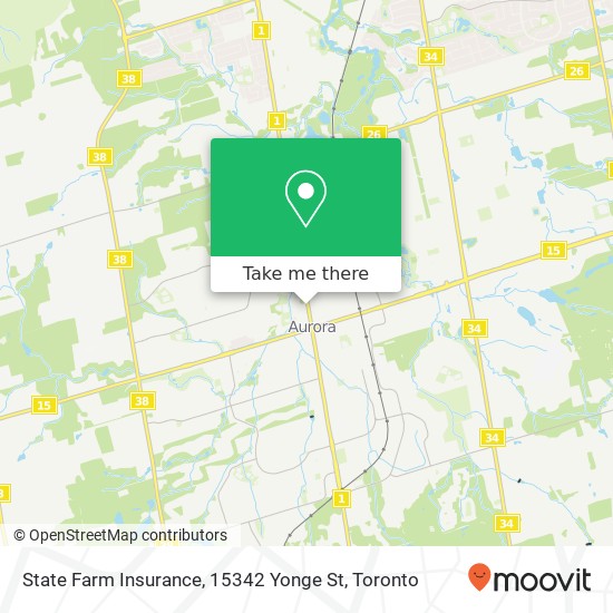 State Farm Insurance, 15342 Yonge St map