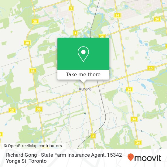 Richard Gong - State Farm Insurance Agent, 15342 Yonge St plan