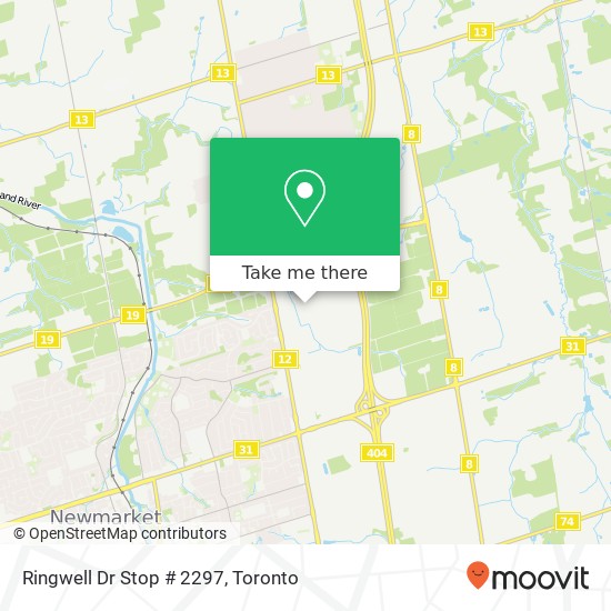 Ringwell Dr Stop # 2297 map