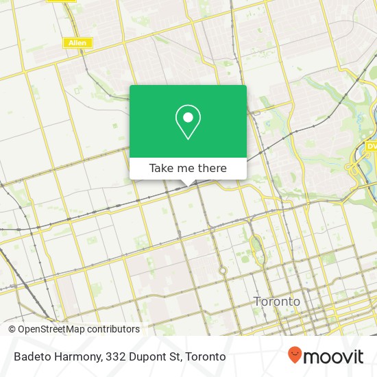 Badeto Harmony, 332 Dupont St map