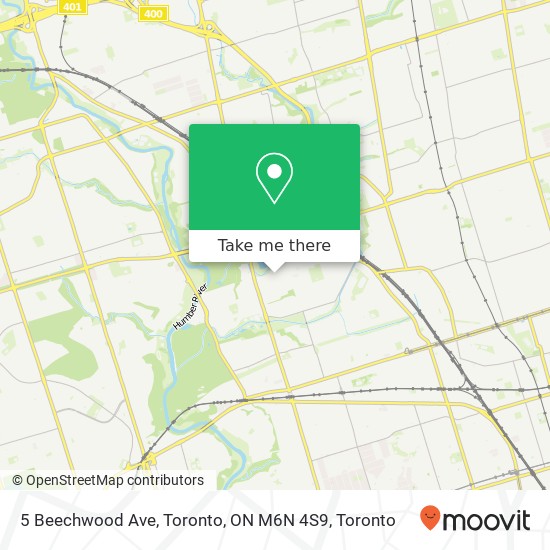 5 Beechwood Ave, Toronto, ON M6N 4S9 plan