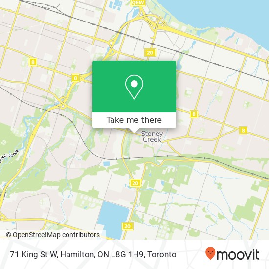 71 King St W, Hamilton, ON L8G 1H9 map